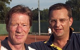 Endspielteilnehmer: Frank Moritz und Hans Bruckschlegel.